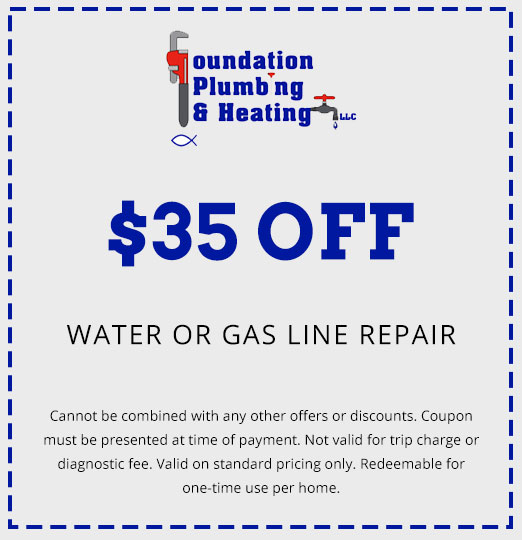 Discounts on Water or Gas Line Repair