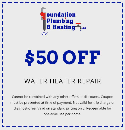 Discounts on Water Heater Repair